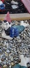 Vintage Garden Gnome Lying Down ELF DWARF FIGURE possible 60s Atlantic Mold 14" — photo 8