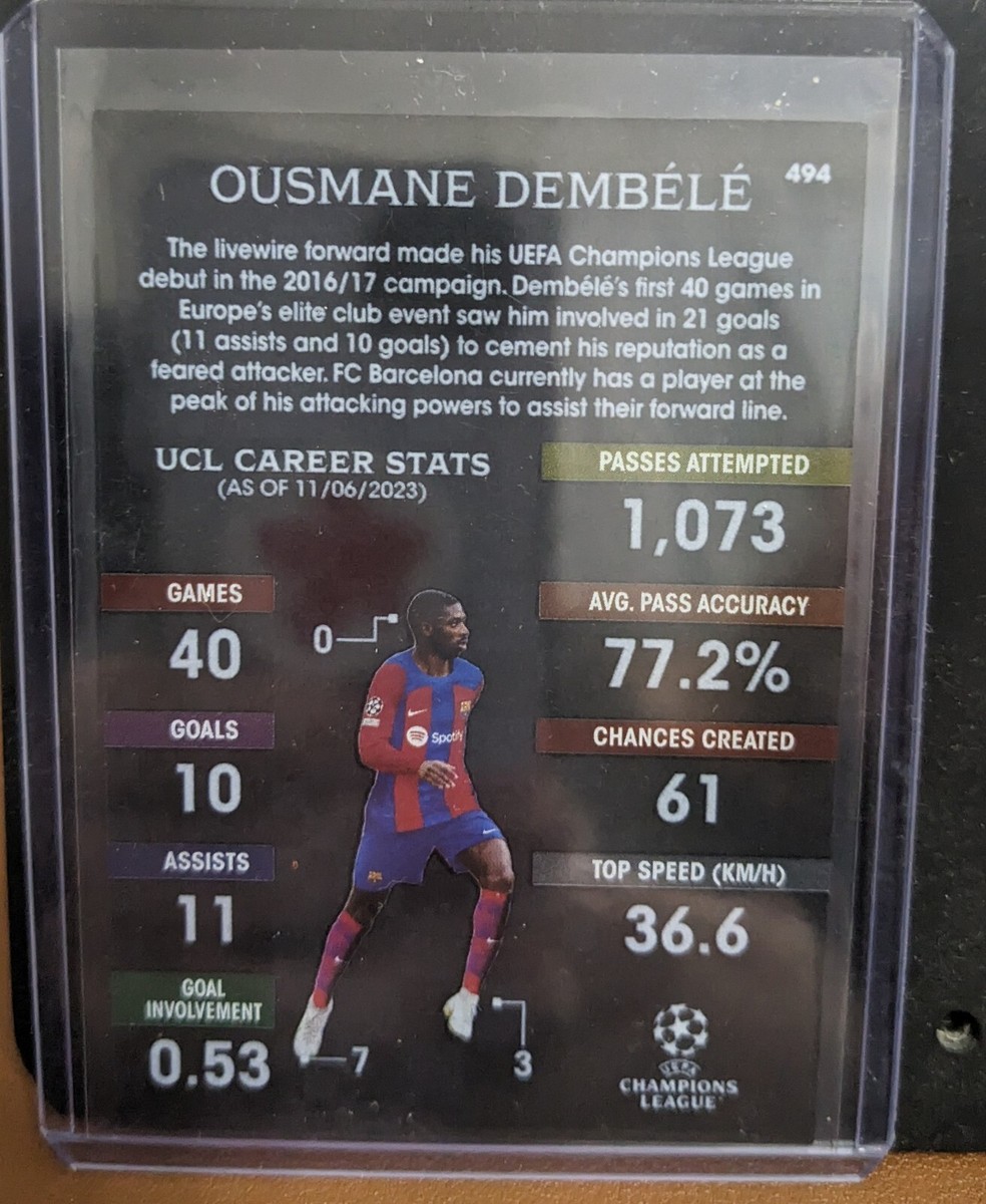 22-23 PANINI DEMBELE デンベレ 世界10枚限定 22-23 PANINI DEMBELE デンベレ 世界10枚限定