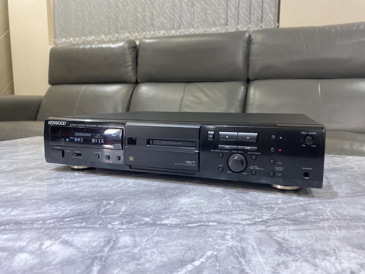 Kenwood DMF-3020 Stereo Minidisc MD Recorder Player HiFi Kenwood DMF-3020 Stereo Minidisc MD Recorder Player HiFi