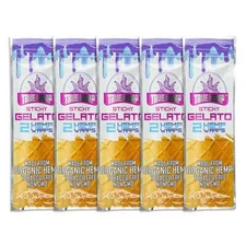 True Hemp GELATO Herbal Rolling Papers (5 Pouches, 2 Per Pack)