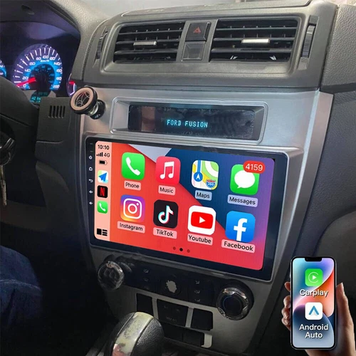 FOR 2010-2012 FORD FUSION CARPLAY CAR RADIO 32G ANDROID 13 NAVI GPS PLAYER - Bild 1 von 20