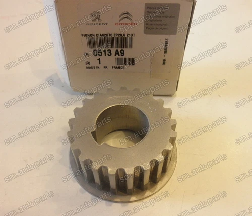 Genuine Timing Belt Crankshaft Pulley For Citroen Peugeot 1.9 D 2.0 HDi 0513A9