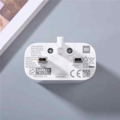 Official Genuine Xiaomi / Mi (2.0A) Power Adapter / Fast Charger 