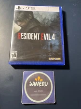 NEW RESIDENT EVIL 4 REMAKE PLAYSTATION 5 PS5 SEALED USA SELLER FREE SHIPPING!!