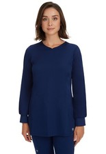 Healing Hands Women's HH Works Fatima Scrubs Top 4001 NAVY Navy Free Ship