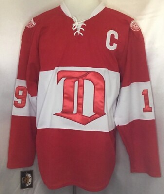 Detroit Red Wings Colorado Avalanche Winter Classic Jerseys Steve