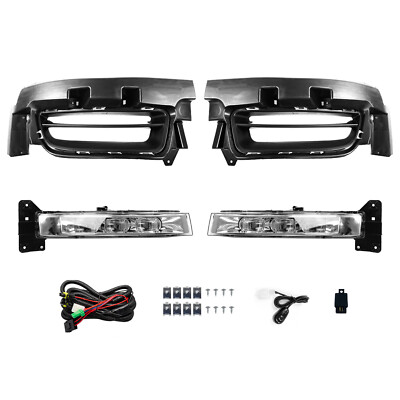 For Dodge Charger 2015 2016 2017 Fog Lights W/Switch Kits LED Left&Right Side - View #9