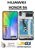 Honor 9A - 9 A Lcd-Display Touchscreen Frame Schwarz Neuwertig Original Gls