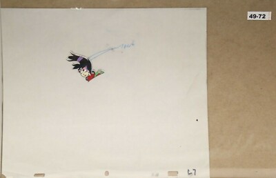 Beetlejuice Original Production Drawing And Cel 49-72 Used Cond.