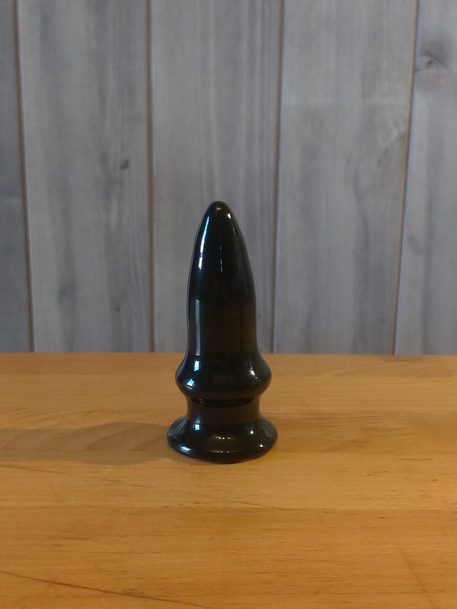 Godemichet En Céramique Artisanale Orange - Fait Main En France - Pièce Unique - Sextoy Réaliste