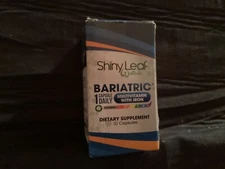 shiny leaf bariatric multivitamin with iron 30 capsules