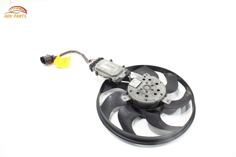 AUDI Q7 2007-2015 RADIADOR REFRIGERANTE REFRIGERACIÓN LADO IZQUIERDO VENTILADOR MOTOR CON CUCHILLA OEM Foto 4 de 4