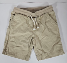 Boys Shorts Cat Jack SZ S 6/6X Tan Elastic Waist School Uniform 4 Pockets