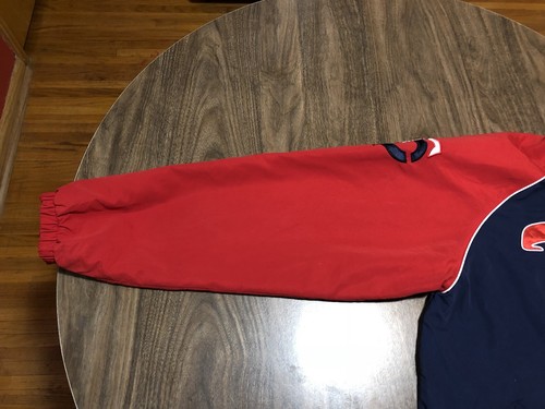 Minnesota Twins XL Red & Navy Pullover Light Jacket MLB Genuine Merchandise - Picture 7 of 9