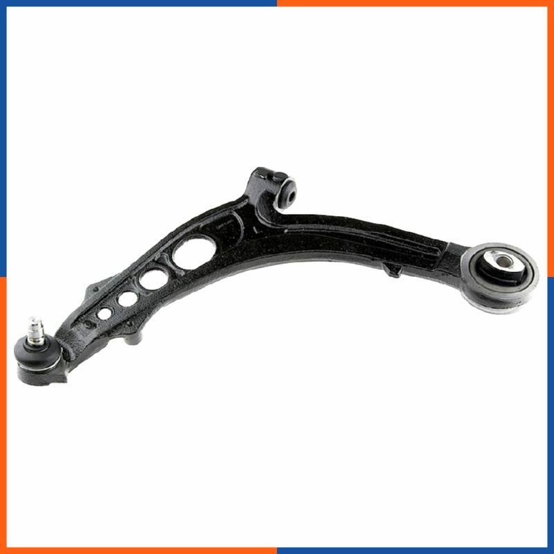 Bras de suspension avant inférieur gauche en acier forgé premium pour Fiat 37017-KIT-MS