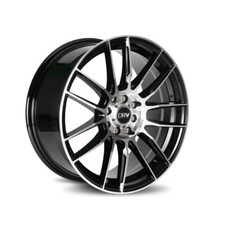Dynamic Racing D22 17x7.5 4x1005x114.3 Offset 38 Black Machined Face Qty Of 1