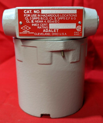 ADALET EXPLOSION PROOF INSTRUMENT HOUSING CAT. NO.: XIHDCX2LS2314