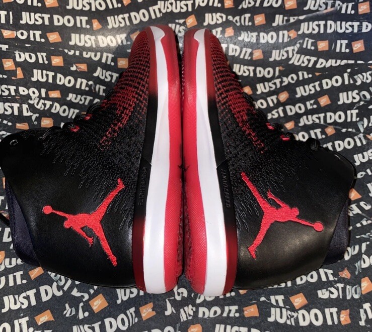 Air Jordan Air Jordan 31 'Banned' 845037-001 Size 10 1 High Air Jordan Air Jordan 31 'Banned' 845037-001 Size 10 1 High