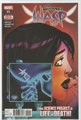 UNSTOPPABLE WASP #5 (2017) ELSA CHARRETIER 1st print ~ UNREAD NM