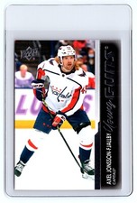 2021-22 UPPER DECK YOUNG GUNS #734 AXEL JONSSON-FJALLBY WASHINGTON CAPITALS