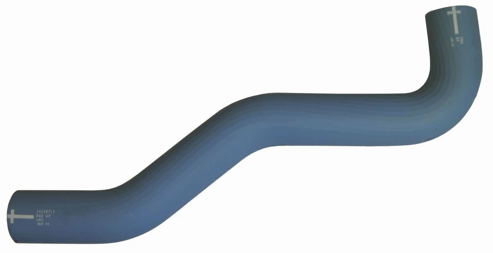 2007-09 Topkick/Kodiak C4500 Upper Silicone Radiator Hose Blue New OEM 15258713 - Image 4 of 4