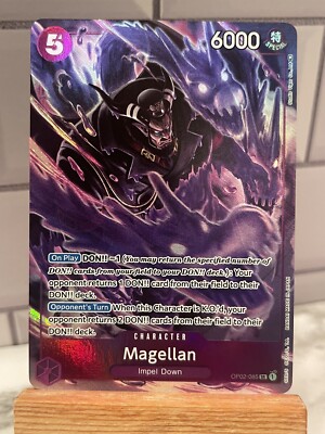 the last of us mtg cards One Piece Card Game OP-02 Paramount War Magellan #OP02-085 SR Foil Tra –  Rotterdam Comics