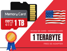 Micro SD Card Pro Elite Class 10 - 1024 GB , 1 TB, 512 GB, 256 GB, 100 MB/s