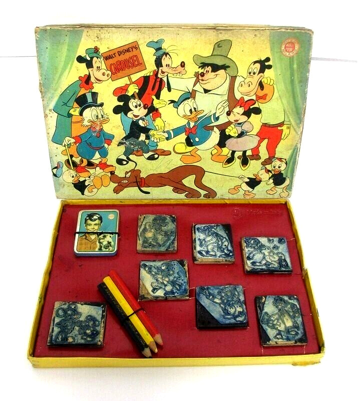 TOYS GIOCO STAMPINI DELLA WALT DISNEY EPOCA 1950-233
