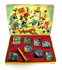 TOYS GIOCO STAMPINI DELLA WALT DISNEY EPOCA 1950-233-