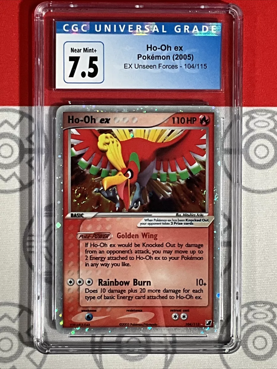 Verified Ho-Oh ex - Unseen Forces by Pokemon Cards