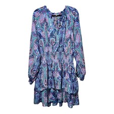 NWT EASEL Paisley Dress - 1X