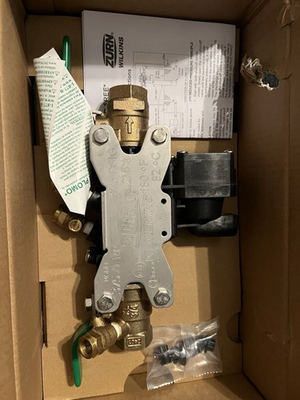 #ad Zurn 34375XL Wilkins 3 4 inch Reduced Pressure Backflow Preventer $500.00