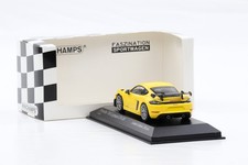 1:43 Minichamps Porsche 718 982 Cayman GT4 RS 2021 giallo limitato 200 pezzi