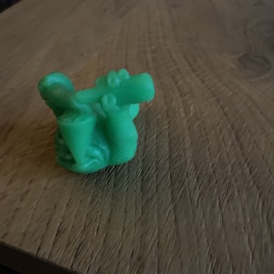 Mini Boglins Ideal, The Greedis, Gurg Neon Grün