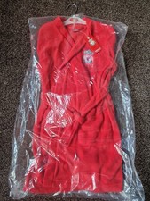 Image of Liverpool FC Boys Official Dressing Gown Robe - 5-6 Years Kids New With Tags