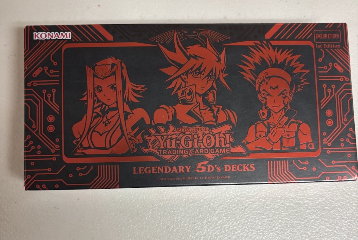 Yugioh Legendary 5D's Decks Box Set Brand New Factory Sealed! | eBay