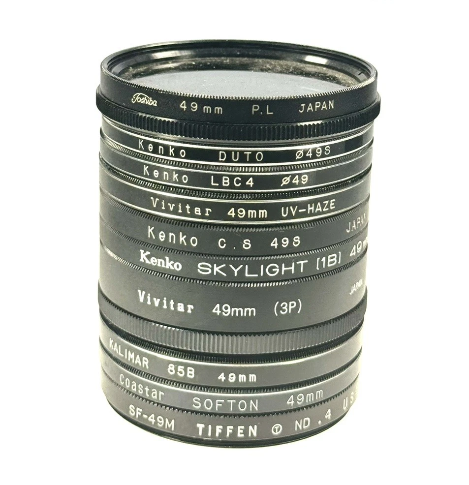 Original Pentax 49mm UV 1A Skylight Lens Filter 50mm 1.7 1.4