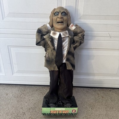 Heads Up Harry Animated Talking Halloween Prop  32  Magic Power 2006-WORKS-