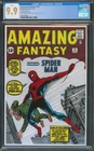 Amazing Fantasy #15 Silver Foil (2018) CGC 9.9 Spider-Man Artist Proof w/ Case