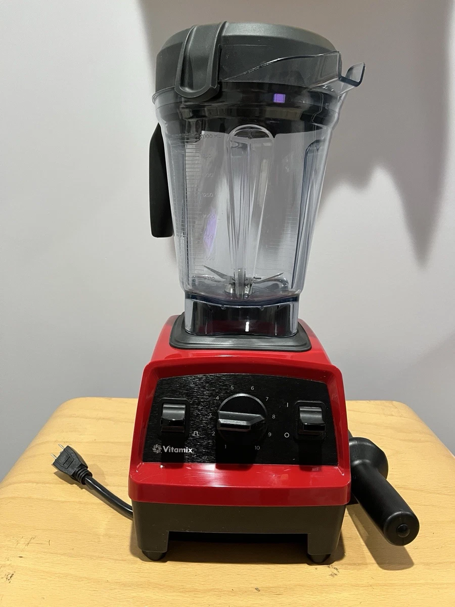 Vitamix Blender w/ 64oz Pitcher VM0197 Red 10 Speed Professional
