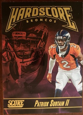 Patrick Surtain II - 2023 Score Hardscore Ground Zero #23 Denver Broncos 