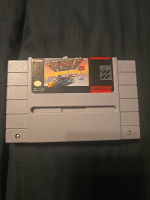 F Zero  GAME ONLY  - SUPER NINTENDO SNES - Tested 