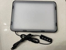 Altson Photography Video Lighting Single 12”Panel LED Studio Light Diffuser 10W