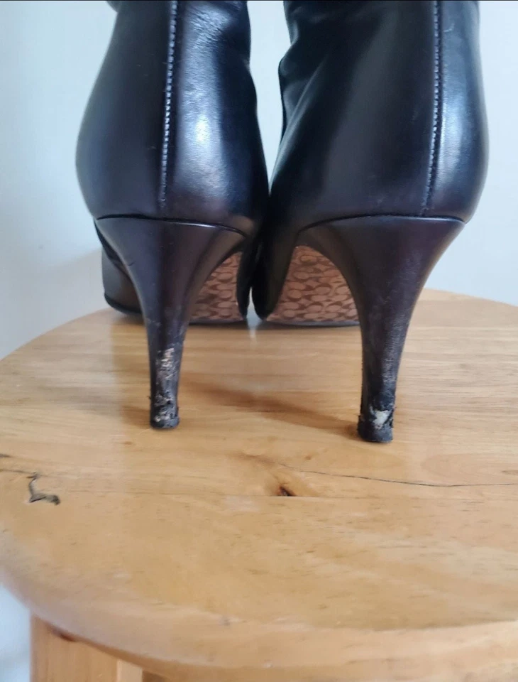 Coach колена черный загрузки - размер 8 - Изображение 4 из 4