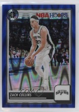 2023 Panini NBA Hoops Premium Stock Blue Seismic Prizm 67/99 Zach Collins 19yg
