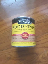 MINWAX Wood Finish GOLDEN OAK Wood Stain / Sealer, 8 oz can, 210B 1/2 Pint NEW!
