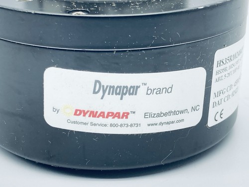 DYNAPAR HS35R102484P7 ENCODER INCREMENTALE CON KIT 5/8" FORO 4,5" C-FACE TETHER - Foto 6 di 20