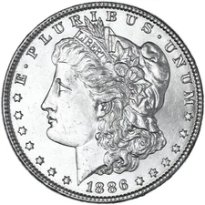 1886 (P) Morgan Dollar BU See Pics Q461