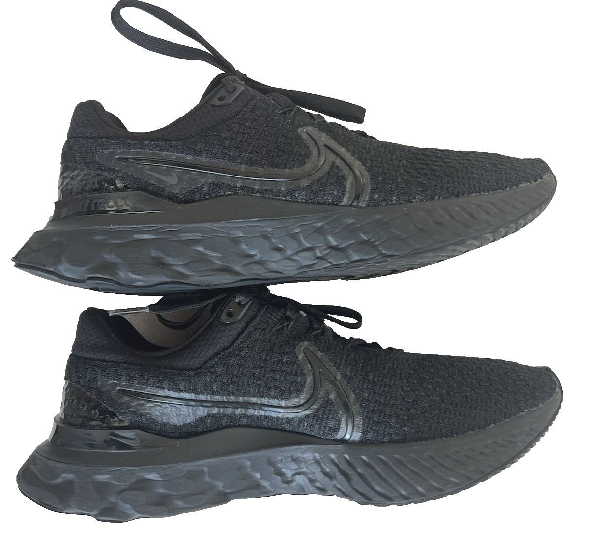 Size 10US 44EU - Nike React Infinity Run Flyknit 3 Triple Black RRP$230 image 4