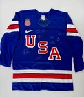 2026 USA GOLD MEDAL HOCKEY TEAM SIGNED JERSEY X16 SIGNATURES BECKETT FULL LOA!